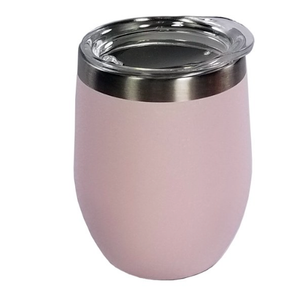   12 oz Stainless Steel Double Wall Vacuum  Cup with Lid, Light Lilac
