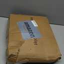 Portable Camping Toilet, Folding Toilet for Adults with Lid and Retractable TP Holder, Waterproof Porta Potty with Carry Bag and Disposable Liners for Camping, Hiking, RV Travel (Black)