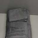 Tens Towels Pack of 8 Towels Set, 2 Extra Large Bath, 2 Hand, 4 Washcloths, 100% Cotton, Lighter Weight, Quicker to Dry, Super Absorbent, Perfect for Bathroom, Dark Grey