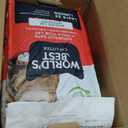 WORLD'S BEST CAT LITTER Multiple Cat Unscented, 32-Pounds - Natural Ingredients, Quick Clumping, Flushable, 99% Dust Free & Made in USA - Long-Lasting Odor Control & Easy Scooping