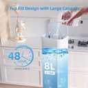 2.11Gal Ultrasonic Cool Mist Humidifier with Timer and Humidistat for Large Rooms - Home, Bedroom, Baby, Adults, Plants