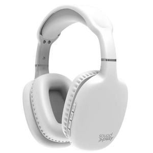 Tzumi Sound play Over Ear Headphones WHT