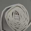 118 Wedge-Shape Foam Window Weather Stripping Door Seal Strip,Soundproofing Frame Winter Insulation Tape for Exterior Front Door,Noise Cancelling Window Inserts,Door Gap Filler Light Blocker,White