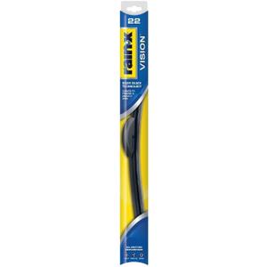 Rain-X 22'' Vision Wiper Blade, Standard Beam, All Weather Performance Curved Smooth Wipe