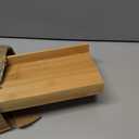 Bamboo Spice Rack Tray - Spice Drawer Organizer for Kitchen Cabinets Storage and Organization (Jars Not Included, 8 Individual Pieces, Not Expandable)