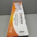 Comfort Zone 1500W Convection Baseboard Heater with Built-In Thermostat, Overheat & Tip-Over Protection, Dent-Proof Ends, Plug-In Portable, Ideal for Home, Bedroom & Office, White