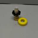 100lb Propane Tank Adapter, Universal Fit POL Propane Tank Adapter Converts POL to QCC1, LP Tank Adapter Old to New Connection Type, Solid Brass