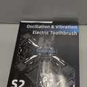 Seapeoa Adult Sonic Electric Toothbrush with 10 Brush Heads, Travel Case, and Wall Bracket, Suitable for Both Adults and Kids, IPX8 Waterproof, USB Charging, 42000VPM, Black