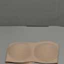 Vertvie Women's Wireless Strapless Bra Seamless Padded Bandeau Bra Non-Slip Silicone Tube Top Push Up Convertible Bralette, Small