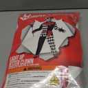 Morph Evil Jester Costume Men, Adult Jester Costume, Scary Halloween Costumes, Halloween Costumes For Men (Medium)