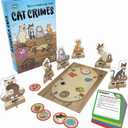Think Fun Cat Crimes Brain Game and Brainteaser for Boys and Girls Age 8 and Up - A Smart Game with a Fun Theme and Hilarious Artwork, (1550)