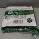 AMAGABELI GARDEN & HOME 300 Pack Galvanized Landscape Staples 8 Inch 11 Gauge Garden Staples Garden Stakes Plant Cover Stakes U-Shaped Landscape Stakes Landscape Pins for Weed Barrier Fabric