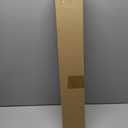 Hermosa 26-48 Inch Adjustable Curtain Rod Set, 5/8 Inch Diameter in Walnut