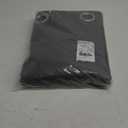 NICETOWN Grey Blackout Patio Sliding Door Curtains 84 inch Length, Grommet Room Divider Thermal Insulated Curtain Drapes for French Door/Living Room (Gray, W100 x L84, 1 Panel)