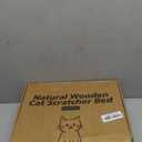 RizzQi Cat Scratcher with Sisal Ball, Durable Cat Beds with Hammock for Indoor Cats, 3 in 1 Modern Cat Scratch Pad Lounger & Sleep & Scratch, Furniture Protector, Sisal Mat & 3 Play Balls : Pet Supplies, Large