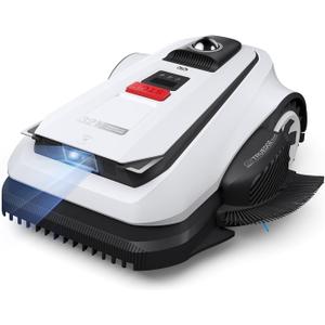 ECOVACS Goat A3000 LiDAR PRO Robotic Lawn Mower for Up to 3/4 Acre, 7500 mAh Battery with 189W Fast Charging, Wire-Free Dual-LiDAR Navigation, Built-in TruEdge Edge Trimmer, Smart App Control