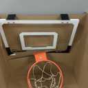 SKLZ Pro Mini Indoor Basketball Hoop with Ball, Over the Door, Shatter-Proof Backboard, Spring-Action Break-Away Steel Rim, Great for Home, Dorm Room, and Office