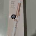 Conair Double Ceramic 1-Inch Curling Iron, 1-Inch Barrel Creates Classic Curls, Hair Curler for Use on Short, Medium, & Long Hair, White/Rose Gold
