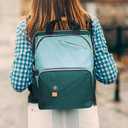Hap Tim Laptop Backpack 15.6/14/13.3 Inch Laptop Bag Travel Backpack for Women/Men Waterproof School Computer Bag Large Capacity Bookbag for College/Travel/Business (7651EU), Green