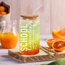 School Counselor Gifts, Counselor Appreciation Gift, School Counselor Week gifts, Counselor Gifts for Women Men, School Counselor Office Must Haves Glass Cup 16 OZ