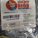 Nicky Bigs Novelties 11PCS Scarecrow Costume Accessories Wizard Scarecrow Costume with Hat for Adult Women Men for Halloween (Black/Brown)