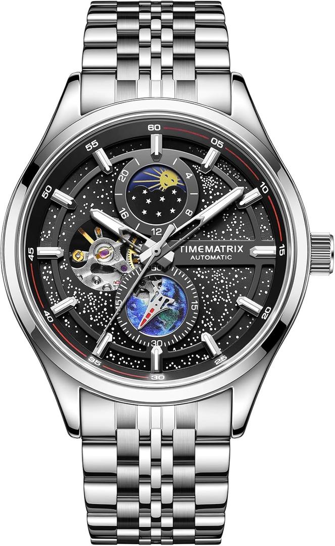 Time Matrix Men's Space-TIME Series Automatic Watch