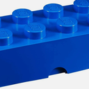 LEGO Classic BLUE Brick Storage Box with 8 Knobs, Bright Blue