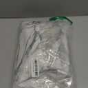 Fitted Oval Tablecloth with Elastic Edge, White Marble Lines Washable Wipeable Table Cover, for Indoor Holiday Family Banquet and Outdoor Patio Use, 68 inch x 48 inch