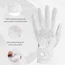 Harrison Howard Horse Riding Gloves for Women, Equestrian Training Gloves with Non Slip Silicone Grip, Breathable Lightweight