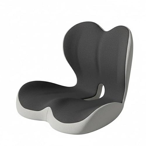 Ausakee Truck Seat Cushion for Drivers – Memory Foam Car Seat Cushions for Driving, Ergonomic Seat Cushion for Truck Driver & Office Chair, Lab-Design for Back Pain & Sciatica Relief