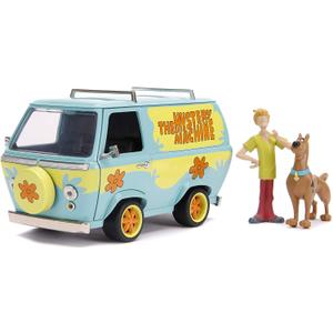 Jada Scooby Doo 1:24 Mystery Machine Die-Cast Car & Scooby and Shaggy Figures