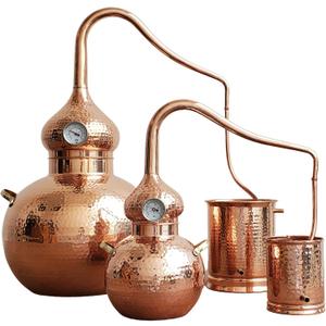 5 litres Pure Copper Alembic Still for Whiskey, Moonshine, Essential Oils by Copperholic