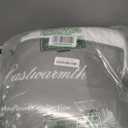 Goose Down Feather Soft Pillows One Pillow 100% Cotton Supportive Bed Pillow Stripe White Color King Size 20x36 inch