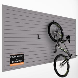 Slat Wall Paneling Garage Slat Wall Storage Systems Grey Slatwall Panels 4'x8' Power Tool Organizer Wall Mount, PVC Garage Storage & Organization Products Slate Board Panel for Retail Display