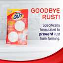 Iron OUT Automatic Toilet Bowl Cleaner Tablets, Helps Remove and Prevent Rust Stains with Every Flush, Lasts up to 45 Days, Made in the USA, 6 Tablets