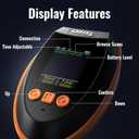 Tera Barcode Scanner Wireless with Screen: Pro Version 1D 2D QR with Setting Keypad Charging Cradle Works with Bluetooth 2.4G Wireless USB Wired Handheld Bar Code Reader HW0009