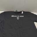 Christian Jesus is King Cross Faith Religious Men Women Kids T-Shirt Small