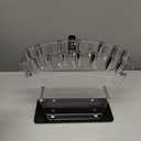 Keewah Knife Set, 16 Piece Kitchen Knives set with Acrylic Stand, Gold