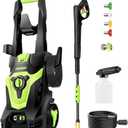 Electric Pressure Washer, Foam Cannon, 4 Different Pressure Tips, Power Washer, 3800 PSI 2.4 GPM