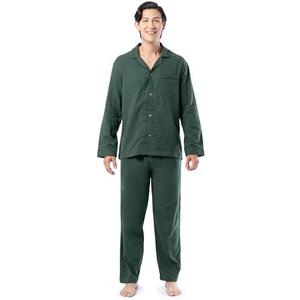 Fruit of the Loom mens Flannel Pajama Sleep Set, 3XL