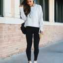 High Waisted Lounge Leggings 25"-No Front Seam Tummy Control Buttery Soft Yoga Pants Workout Leggings for Women (Red, XXL)