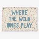 2 x BGFGZPL Playroom Wall Decor, Kids Room Hanging Linen Banner, Kids Room Wall Decor for Kids Boys Girls Nursery, 20x30 Inch