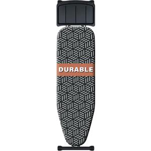 caius Ironing Board with Iron Rest, Ironing Area 43"x13" Heavy Duty, Easy to Fold