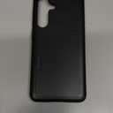 Jiunai for Samsung Galaxy S25 Case, Wallet Card Holder for 2 Cards CC IDs License, Hidden Slide Pocket Protective Wallet Phone Cover Case for Samsung Galaxy S25 6.2'' 2025 Women Men Black