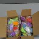 60Pcs Party Favors for Kids 4-8, Kawaii Squishies Mochi Squishy Toy Bulk Fidget Sensory Toys Birthday Gifts for Boys Girls, Easter Basket Stuffers Egg Fillers Treasure Box Classroom Prizes Goodie Bag