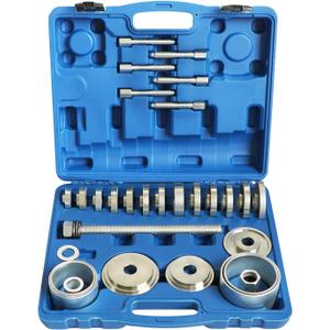 DPTOOL 31pcs Wheel Bearing Press Kit Universal Front Wheel Drive Bearing Remover and Installer Kit