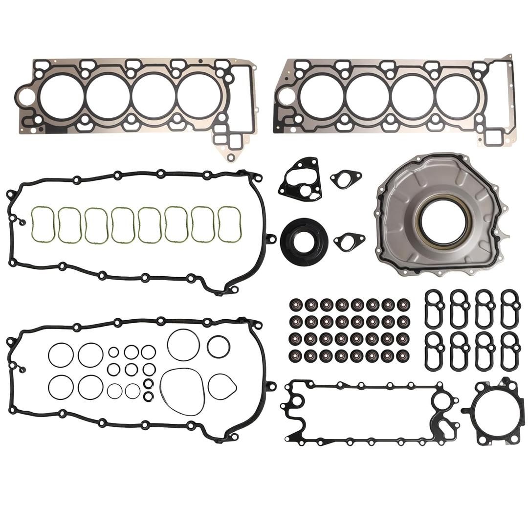 AJ133 Engine Head Gasket Set fit for Jaguar XJ XF/XFR/XFR-S 2010-2016fit for Land Rover Range Rover LR4 5.0L V8 2010-2020 LR105294 LR105293 AJ813952