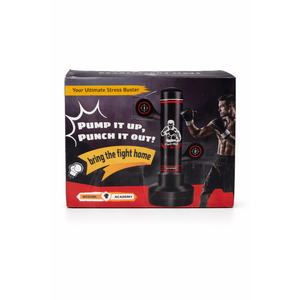 Kids Punching Bag Set Unfilled, Hanging Boxing Bag Kickboxing Bag with Boxing Gloves, Kids Boxing Set for 3-12 Years, for Youth Karate Muay Thai Kick Taekwondo Training