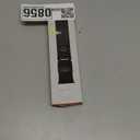 Bandletic Compatible with Apple Watch Bands 49mm 46mm 45mm 44mm for Men - Wide Soft Nylon Sport Strap with Magnetic Fidlock Buckle for iWatch Ultra 2 Series 10 9 8 7 SE 6 5 4 3 2 1 (Black)