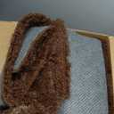 Living Room Area Rugs 8x10: Brown Ultra Fluffy Non-Slip Floor Carpet for Bedroom Living Room Home Office, Soft Shag Rug Home Decor (Brown 8x10 Feet)